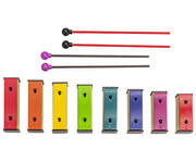 Betzold Sopran Klangbausteine Set in Boomwhackers® Farben 8 Stück 4