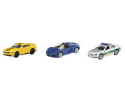 Siku Polizei und Sportwagen Set 1:87 3 Stück 1