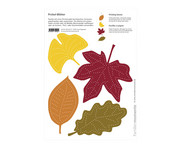Prickel Vorlagen Herbst 10 Stück 4