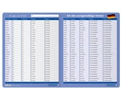 Ich übe unregelmäßige Verben – Lerntafel mit Stift 3