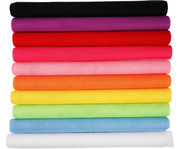 Tüllstoff auf Rolle 10 Farben à 5 m 2