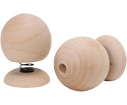 Wackelfigur aus Holz 12 Stück 1