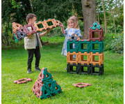 POLYDRON Giant Konstruktions Set natur 80 teilig 2