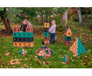 POLYDRON Giant Konstruktions Set natur 160 teilig 1