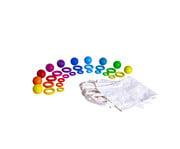 Balancespiel Fröbel Kugeln und Ringe 1
