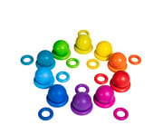 Balancespiel Fröbel Kugeln und Ringe 4