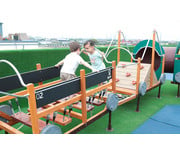 Überbrückungswagen Waggon Grüner Zug 5