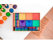 Connetix Kreativ Set Regenbogenfarben 102 teilig 2