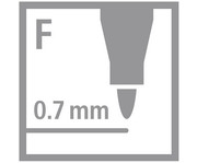 STABILO® Filzstifte Trio A Z XL Box 240 Stück 4