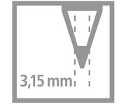STABILO® Bleistifte EASYgraph für Rechts und Linkshändige 48 Stück 6