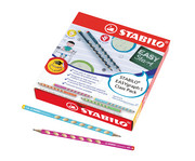 STABILO® Bleistifte EASYgraph für Rechts und Linkshändige 48 Stück bunt 1