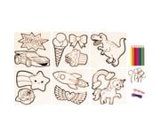 Bastelset Schrumpffolie Einhorn Dino & Co 2