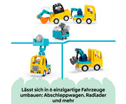 LEGO® DUPLO® Baufahrzeuge 3 in 1 Set 5