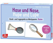 Denk und Legespiel Hase und Nase Hupe und Lupe 1