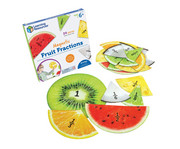 Magnetische Bruchrechenscheiben Obst 1