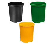 HAN Großpapierkorb KLASSIK XXL 50 Liter 2 Griffmulden extra stabil 1