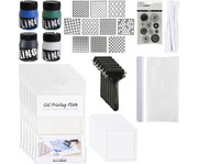 Kreativ Set Gel Druck für 6 Personen 4