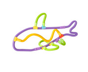Spaghetteez Flexible Baustäbebox 200 teilig 4