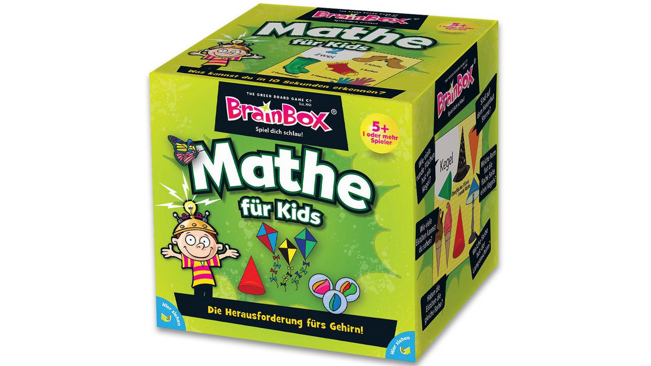 BrainBox 94939 - Mathe Für Kids (Matematica Per Bambini), Gioco Memory 5+ Anni, 10 Minuti