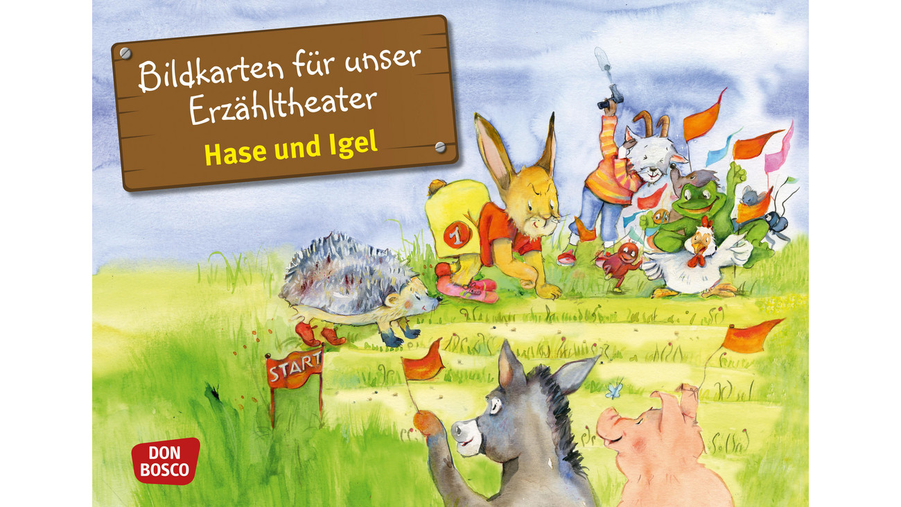 Bildkarten Hase und Igel betzold.at Bildkarten Hase und Igel betzold.at