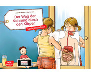 Kamishibai Bildkarten Der Weg der Nahrung durch den Körper 1