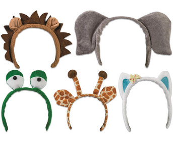 Haarreife Tiermotiv 5er Set