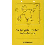 Betzold Kalender zum Selbstgestalten bunt 5