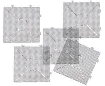 Steckplatten für Midi Bügelperlen quadratisch