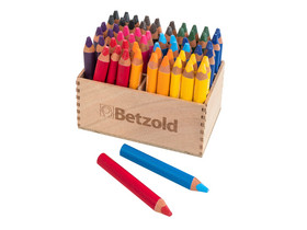 Betzold Super-Jumbo-Dreikant-Farbstifte