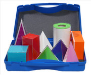 Betzold Geometriekörper 9 Stück im Kunststoffkoffer 1