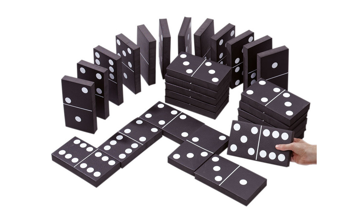 Soft-Domino im Großformat