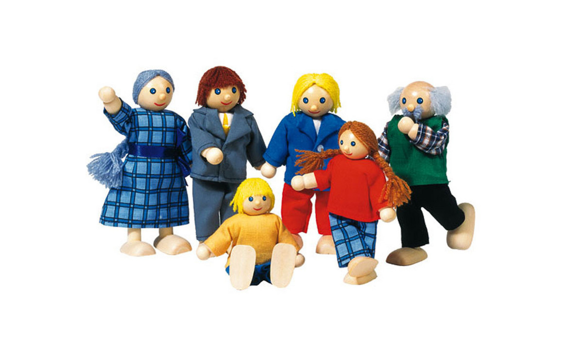 goki Biegepuppen „City Family“