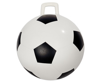 Betzold Hüpfball im Fußball Design