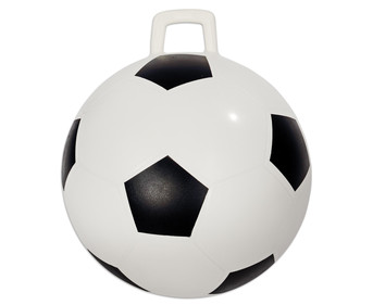 Betzold Sport Hüpfball im Fußball Design