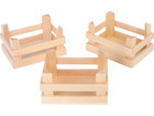 Obstkisten aus Holz 3er Set