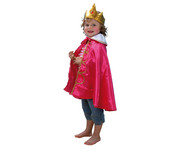 Betzold Kinder Kostüm Königin/König pink 1