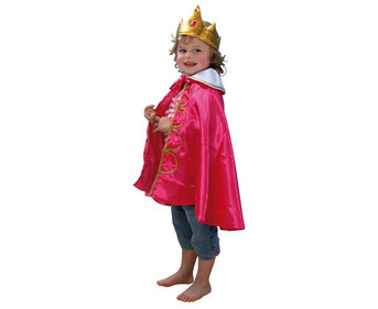 Betzold Kinder Kostüm Königin/König pink