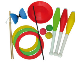 Jonglier-Set, 11-teilig