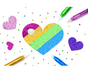 folia Glitter Glue 10 Stifte 2