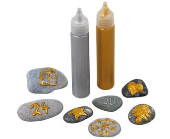 3D Perlen Pen Gold und Silber