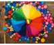 Filzwolle Regenbogen 12 Farben 100 g 3