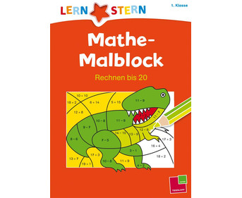Lernstern Mathe Malblock Rechnen bis 20
