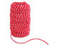 Dekoschnur 50 m rot/weiß 1 1 mm dick 1