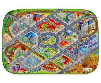 Kinderteppich Straße supersoft