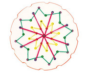 Betzold Fädelkreise 24 Stück Ø 15 cm 4