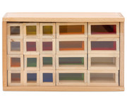 Bunte Fensterbausteine 32 teilig 2