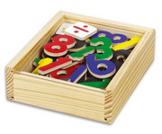 Betzold Magnetzahlen aus Holz 37 teilig 1