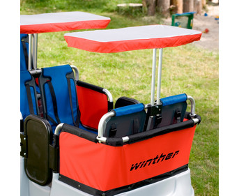 winther Sonnenschutz für Kindergarten Bus