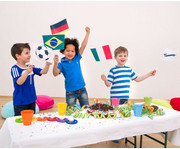 folia Blanko Papierfähnchen rechteckig 20 Stück 4