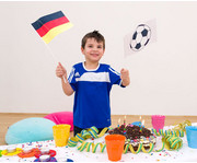 folia Blanko Papierfähnchen rechteckig 20 Stück 6